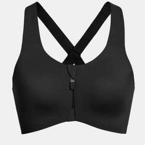 NWT Knix Catalyst Front-Zip Sports Bra - Black
